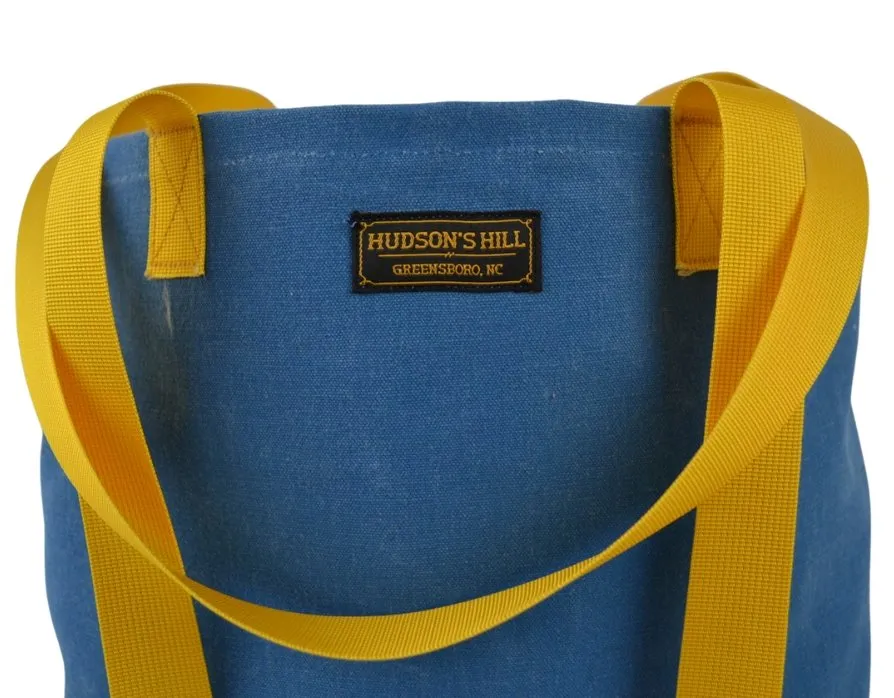 118 Products - Blue Waterproof Canvas Tote