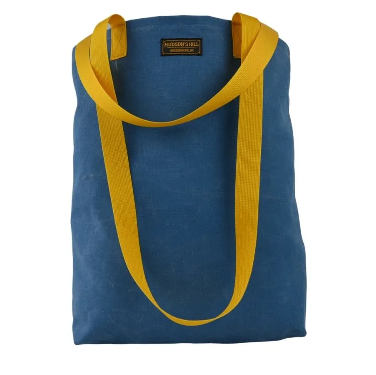 118 Products - Blue Waterproof Canvas Tote