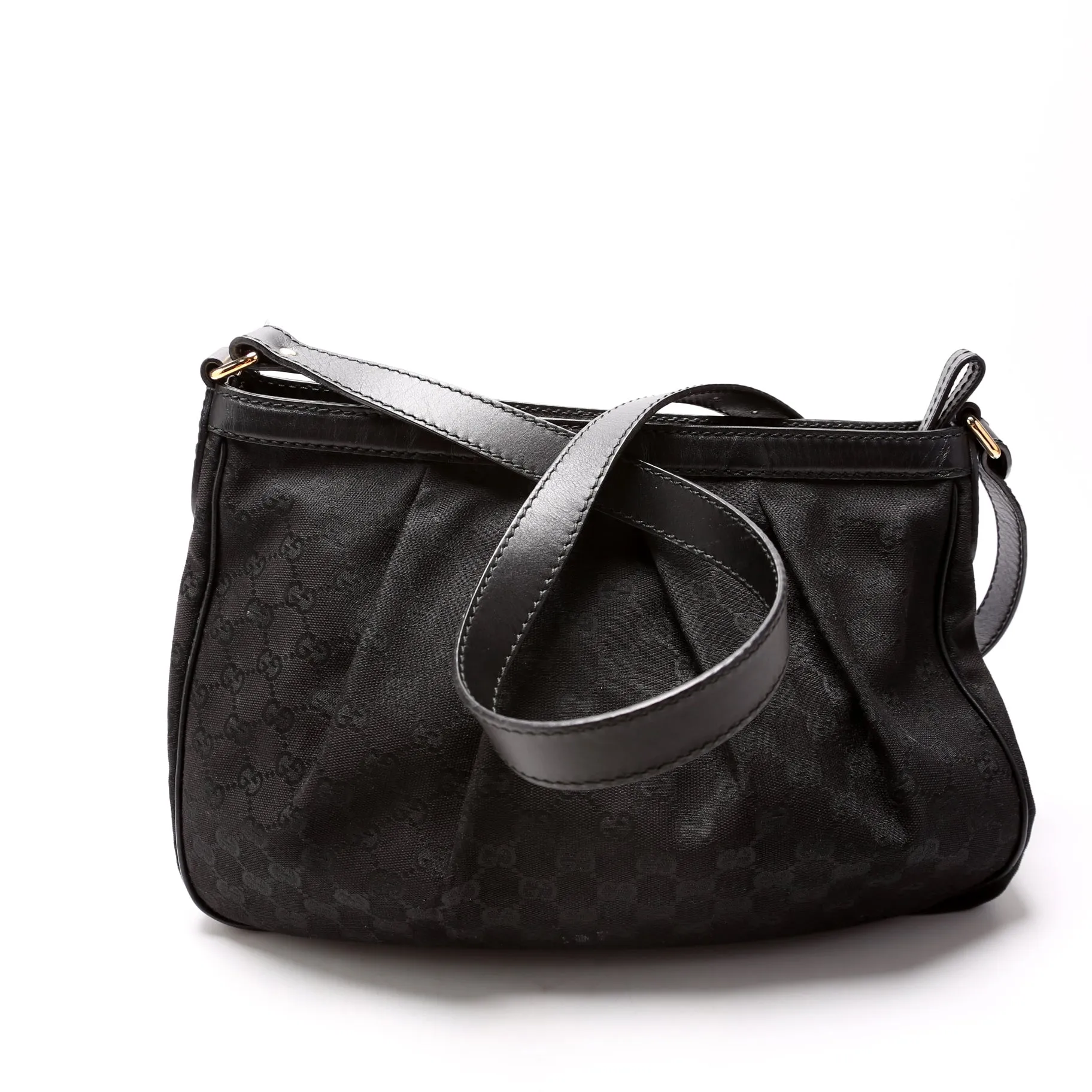 296834 GG Canvas Sukey Messenger Bag Black
