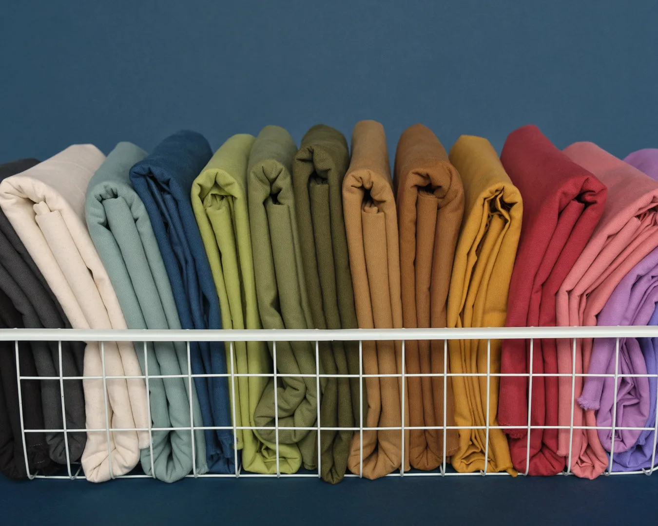 8.5oz Washed Cotton Canvas - Bellflower