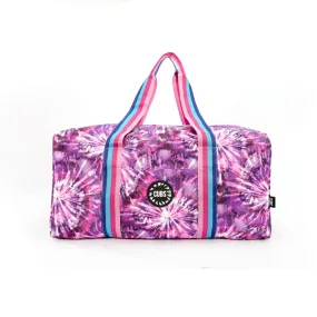 All Purple Tie Dye Medium Weekender Duffel Bag