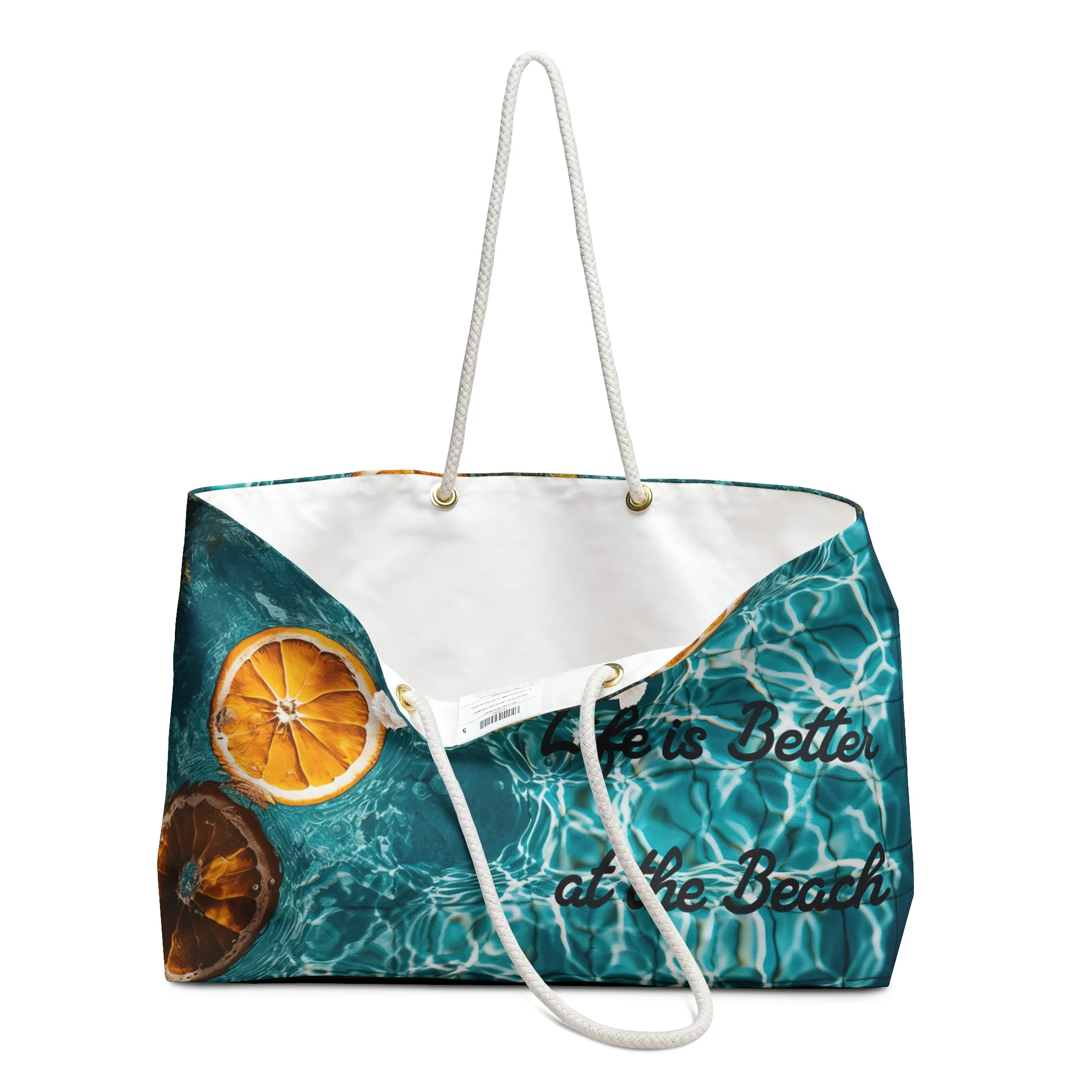 Beach Weekender Bag, Beach Tote, Gift for Her, Tote for the Beach