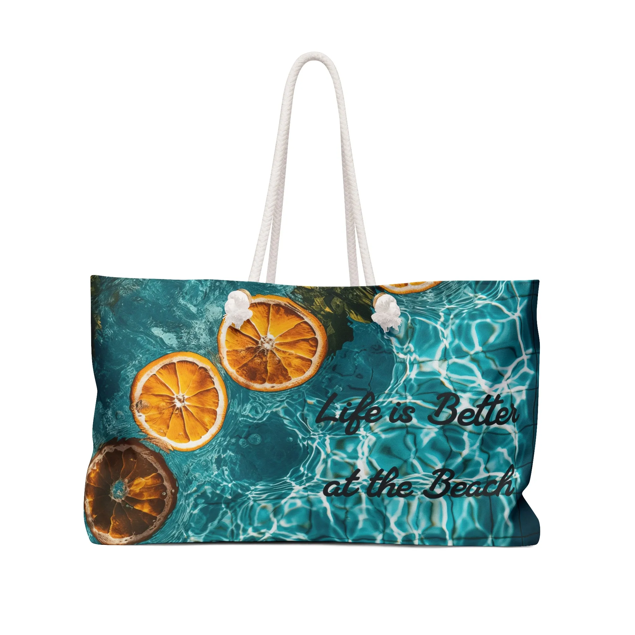Beach Weekender Bag, Beach Tote, Gift for Her, Tote for the Beach