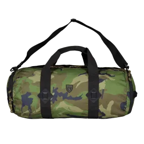 Camo Canvas Packable Duffel Olive Pony Camo