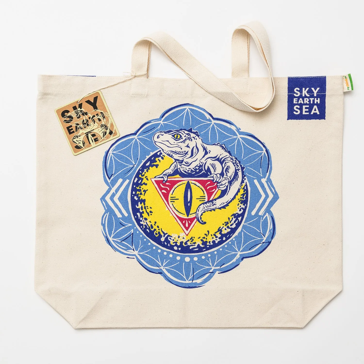 Canvas Bag - Tuatara Bright