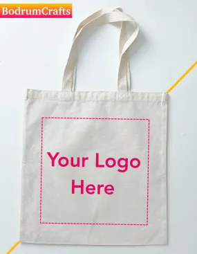 Canvas Tote Bags Custom Screen Printed, Both Side Printing