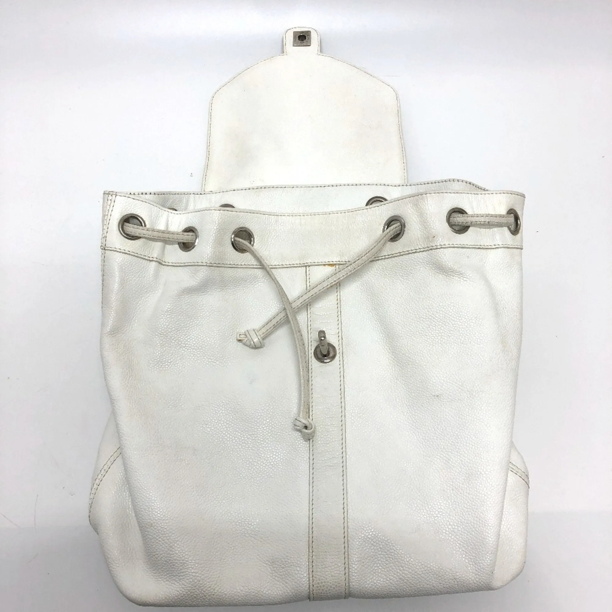 CHANEL Logo boston Backpack