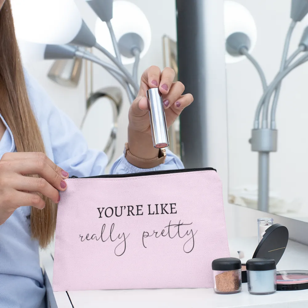 Chic Travel Makeup Pouch – Stylish, Multi-Purpose Organizer