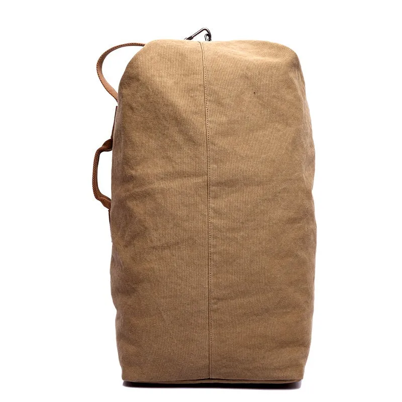 DB26 Hot!! Pure Cotton Canvas Backpacks Large Backpack Duffel Bags Bucket Bags Custom Back pack School Rucksacks Mochila Escolar