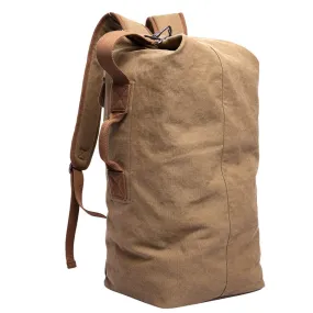 DB26 Hot!! Pure Cotton Canvas Backpacks Large Backpack Duffel Bags Bucket Bags Custom Back pack School Rucksacks Mochila Escolar