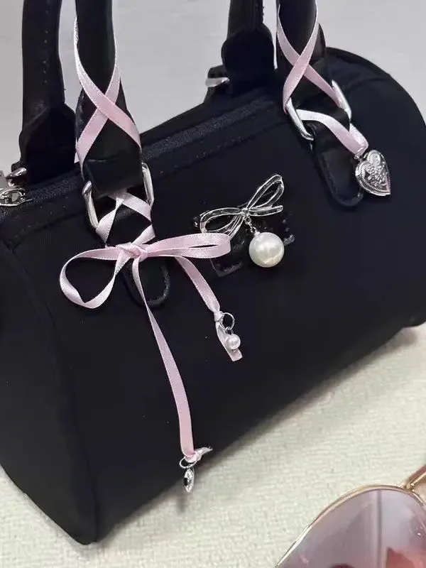 Sohiwoo  Hot Girls Y2k Hand Bag Purses Women Sweet Hot Girls Handle Chic Messenger Bag Female Fairy Core Aesthetic Crossbody Bags