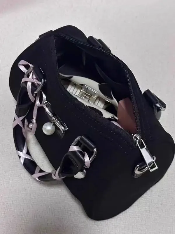 Sohiwoo  Hot Girls Y2k Hand Bag Purses Women Sweet Hot Girls Handle Chic Messenger Bag Female Fairy Core Aesthetic Crossbody Bags
