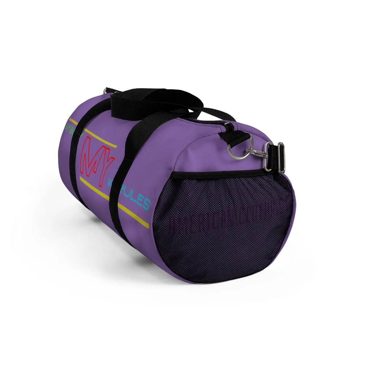 Sports Bag (My Body My Rules ) Purple