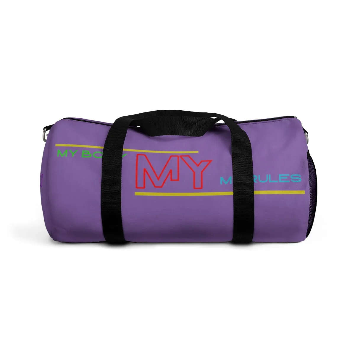 Sports Bag (My Body My Rules ) Purple