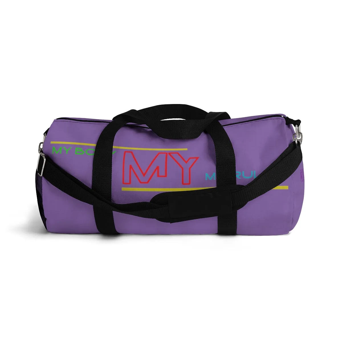 Sports Bag (My Body My Rules ) Purple